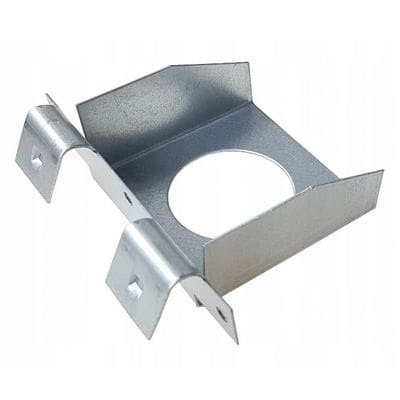 Łącznik poprzeczny jednostronny do profilu CD60 w rusztach stalowych sufitów podwieszanych Łącznik poprzeczny jednostronny do profilu CD60 w rusztach stalowych sufitów podwieszanych