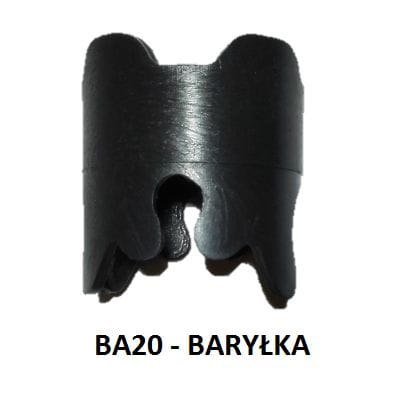 Wkładka dysansowa do zbrojeń betonowych BA20 Baryłka wysokość 20 mm 50 sztuk Comensal Wkładka dysansowa do zbrojeń betonowych BA20 Baryłka wysokość 20 mm 50 sztuk Comensal