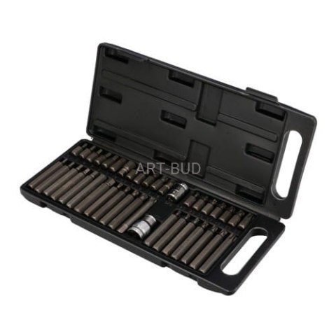 Nasadki trzpień Bit Torx Splin Imbus - zestaw 40szt 867 Faster Tools Nasadki trzpień Bit Torx Splin Imbus - zestaw 40szt 867 Faster Tools