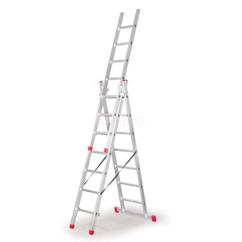 Drabina wielofunkcyjna 3 elementowa ze stabilizatorem AK Faraone Drabina wielofunkcyjna 3 elementowa ze stabilizatorem AK Faraone