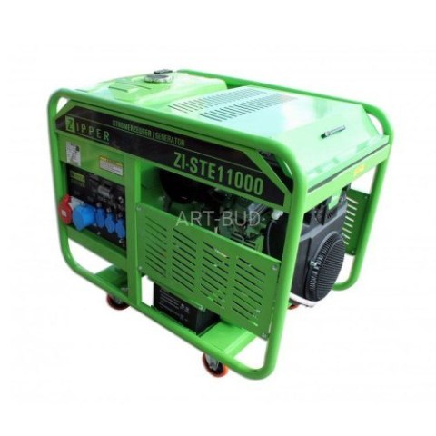 Generator agregat prądotwórczy budowlany AVR benzynowy ZI-STE11000 Zipper Generator agregat prądotwórczy budowlany AVR benzynowy ZI-STE11000 Zipper